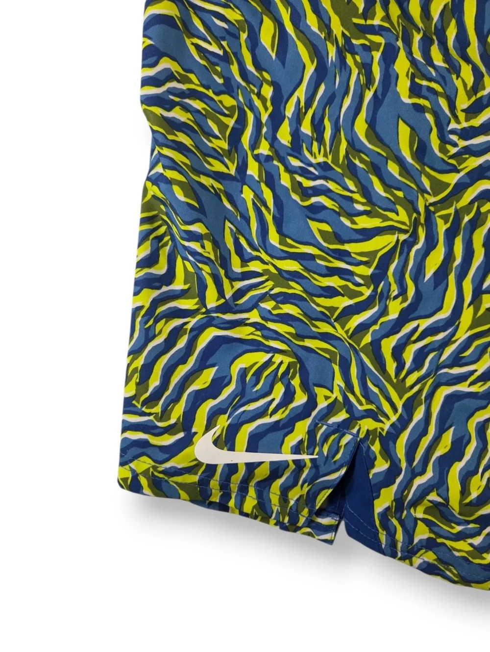 NIKE Swim Volley Board Shorts Swim Trunks Mens Size 32 Blue Green